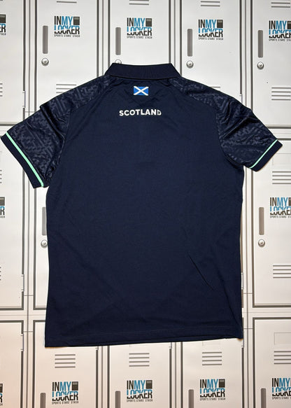 Oliver Smith - Scotland Rugby Macron Polo Shirt [Navy]