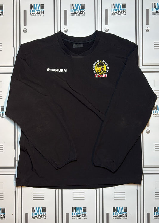 Olly Woodburn- Exeter Chiefs Rugby Samurai Drill Top [Black]