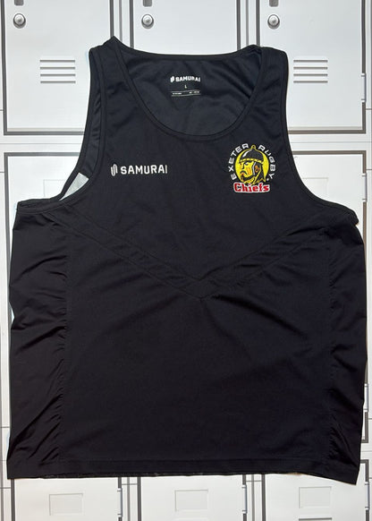 Olly Woodburn- Exeter Chiefs Rugby Samurai Gym Vest [Black]