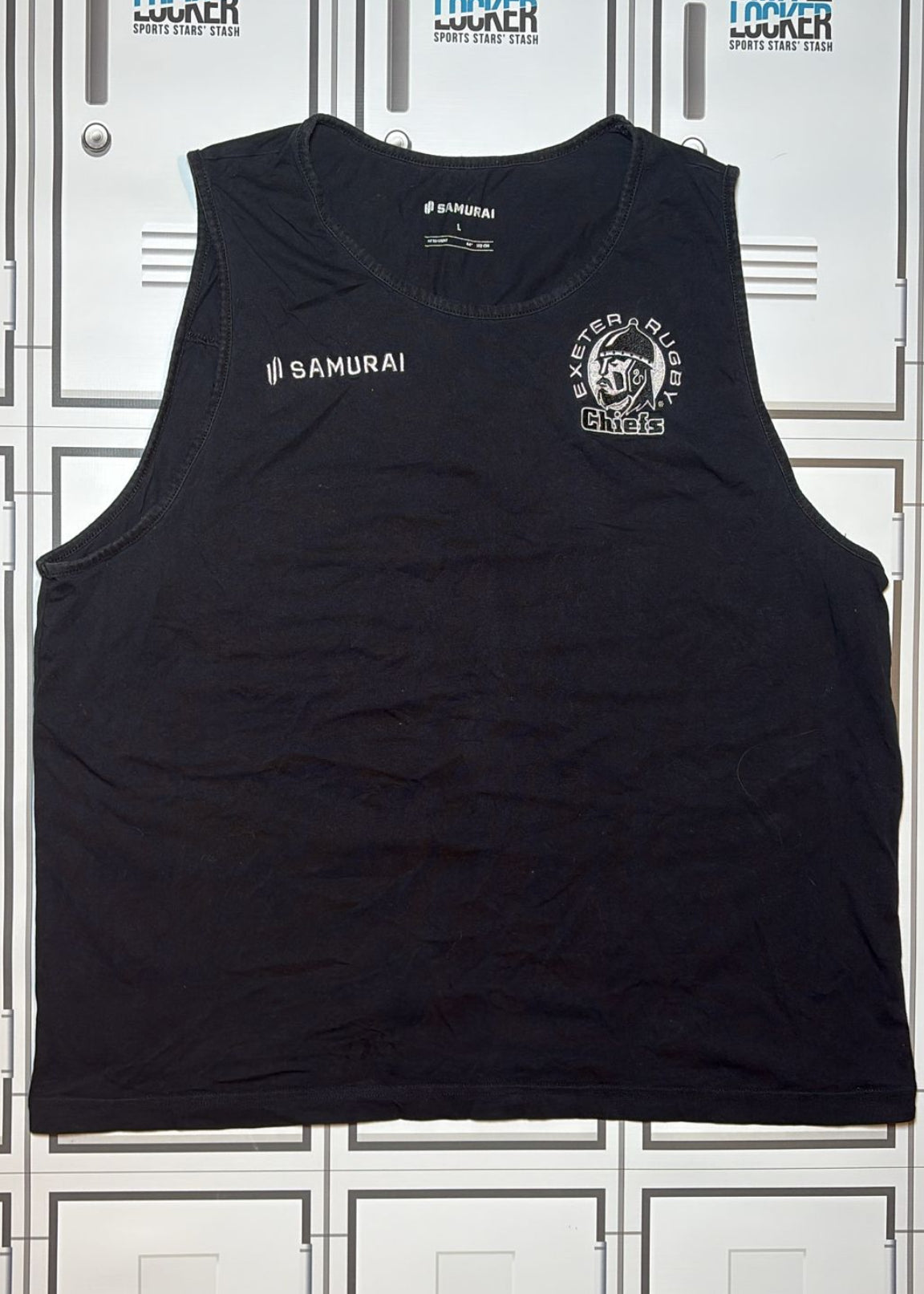 Olly Woodburn- Exeter Chiefs Rugby Samurai Leisure Vest [Black]