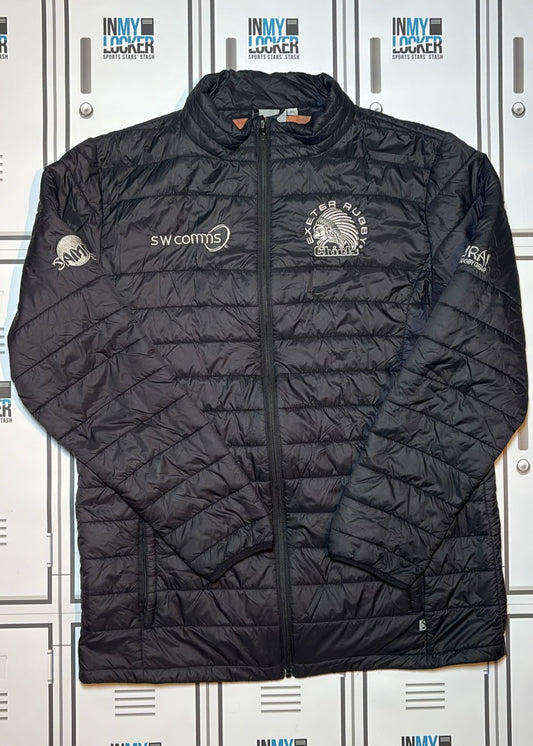 Olly Woodburn- Exeter Chiefs Rugby Samurai Padded Full Zip Jacket [Black]
