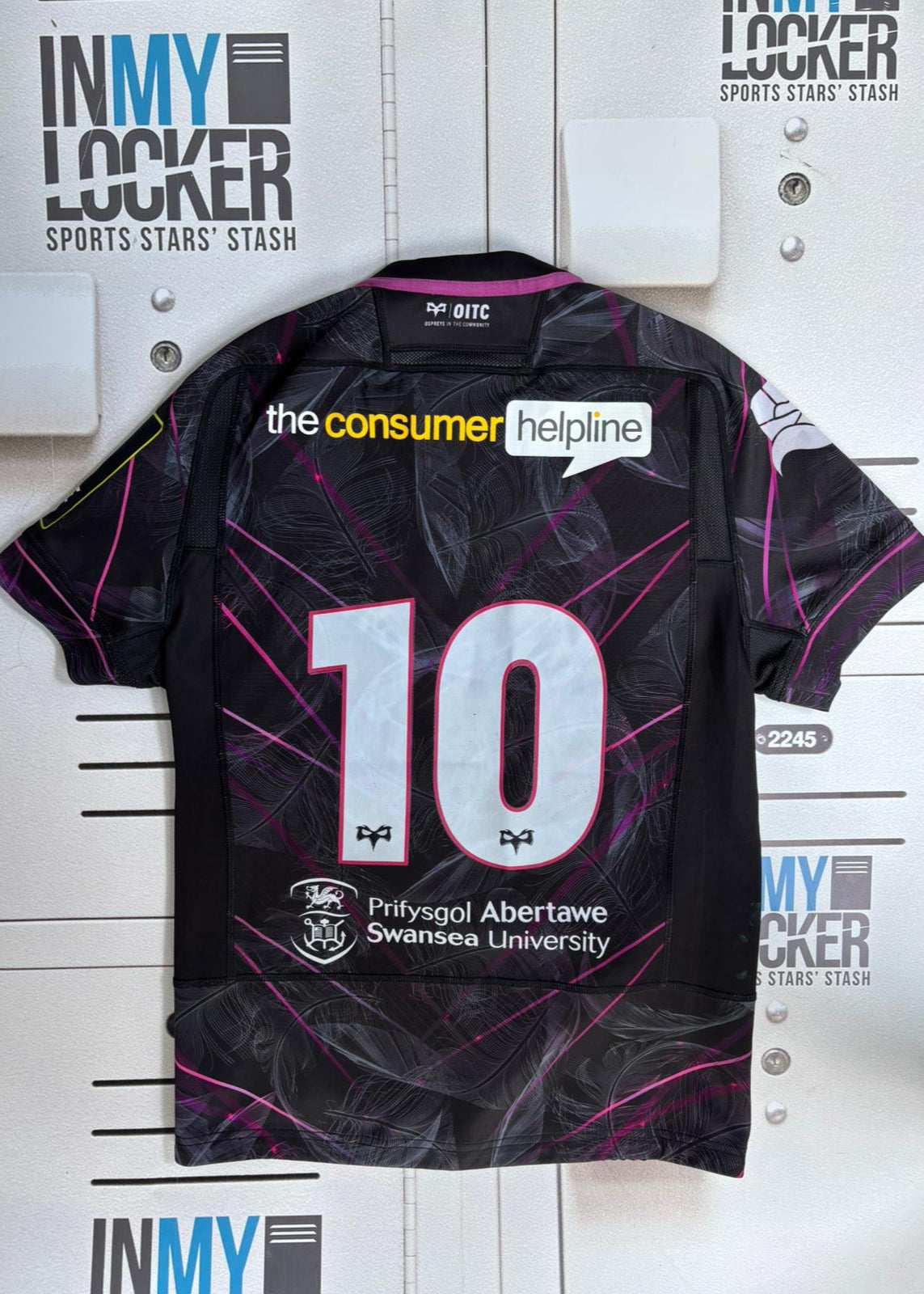 Ospreys Rugby - Club EPCR Challenge Cup Match Shirt [Black]