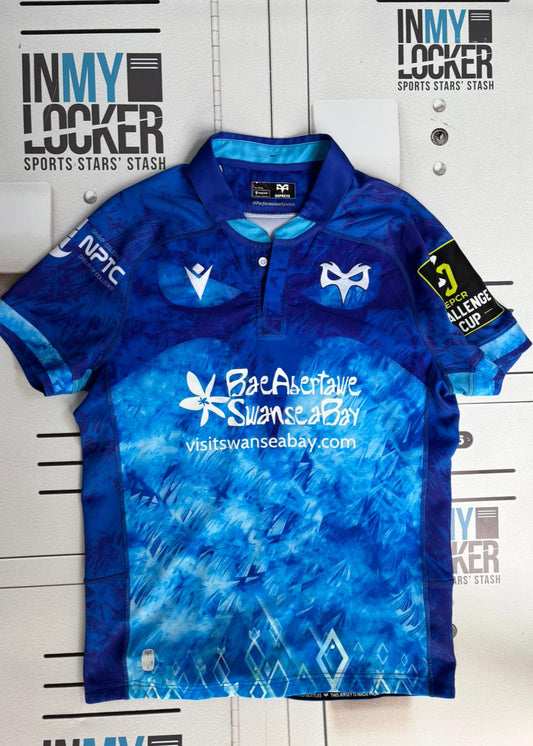 Ospreys Rugby - Club EPCR Challenge Cup Match Shirt [Blue]