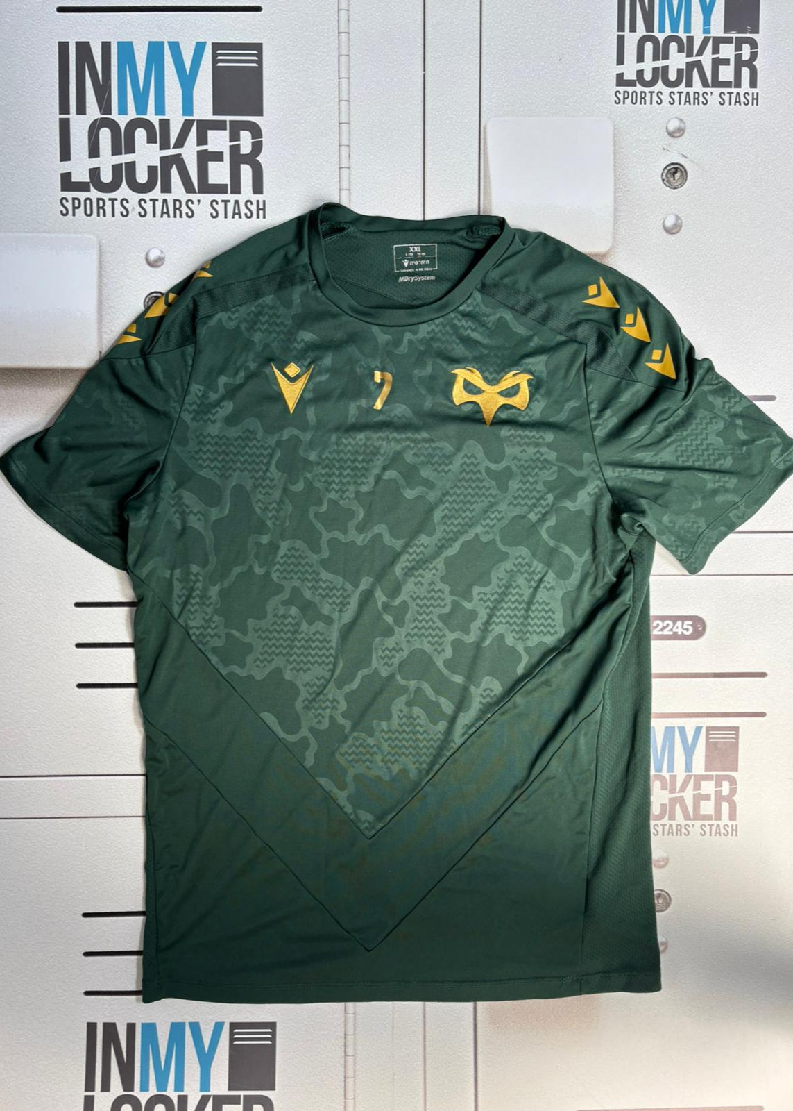 Ospreys Rugby - Club Gym Shirt No. 7 [Green]