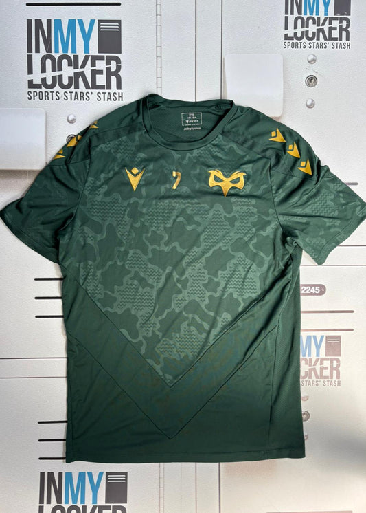 Ospreys Rugby - Club Gym Shirt No. 7 [Green]