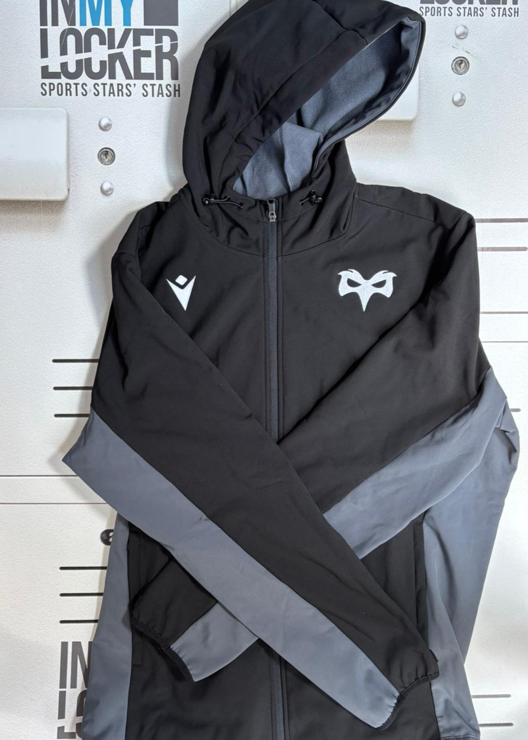 Ospreys Rugby - Club Rain Jacket [Black]