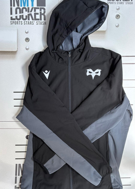 Ospreys Rugby - Club Rain Jacket [Black]