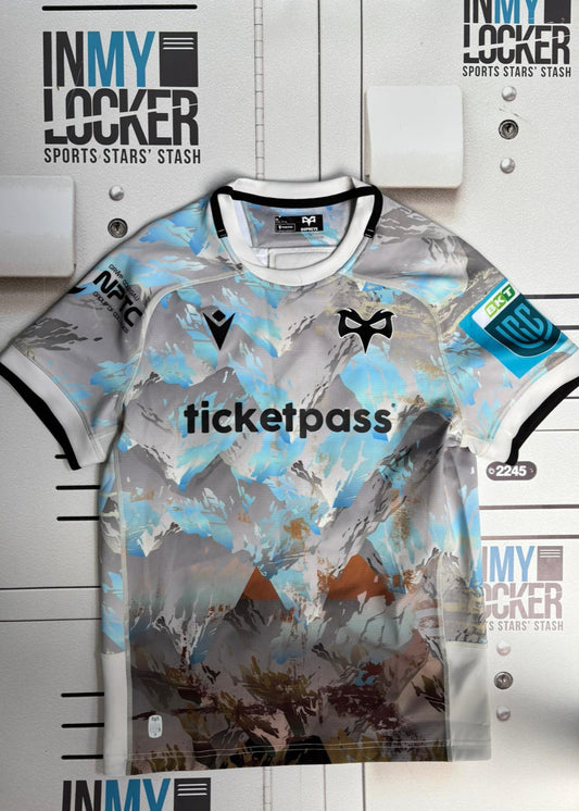 Ospreys Rugby - Club URC Match Shirt [Mountain Camo]