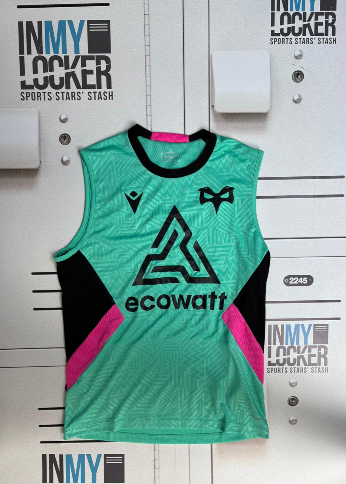 Ospreys Rugby - Club Gym Vest [Mint Green]