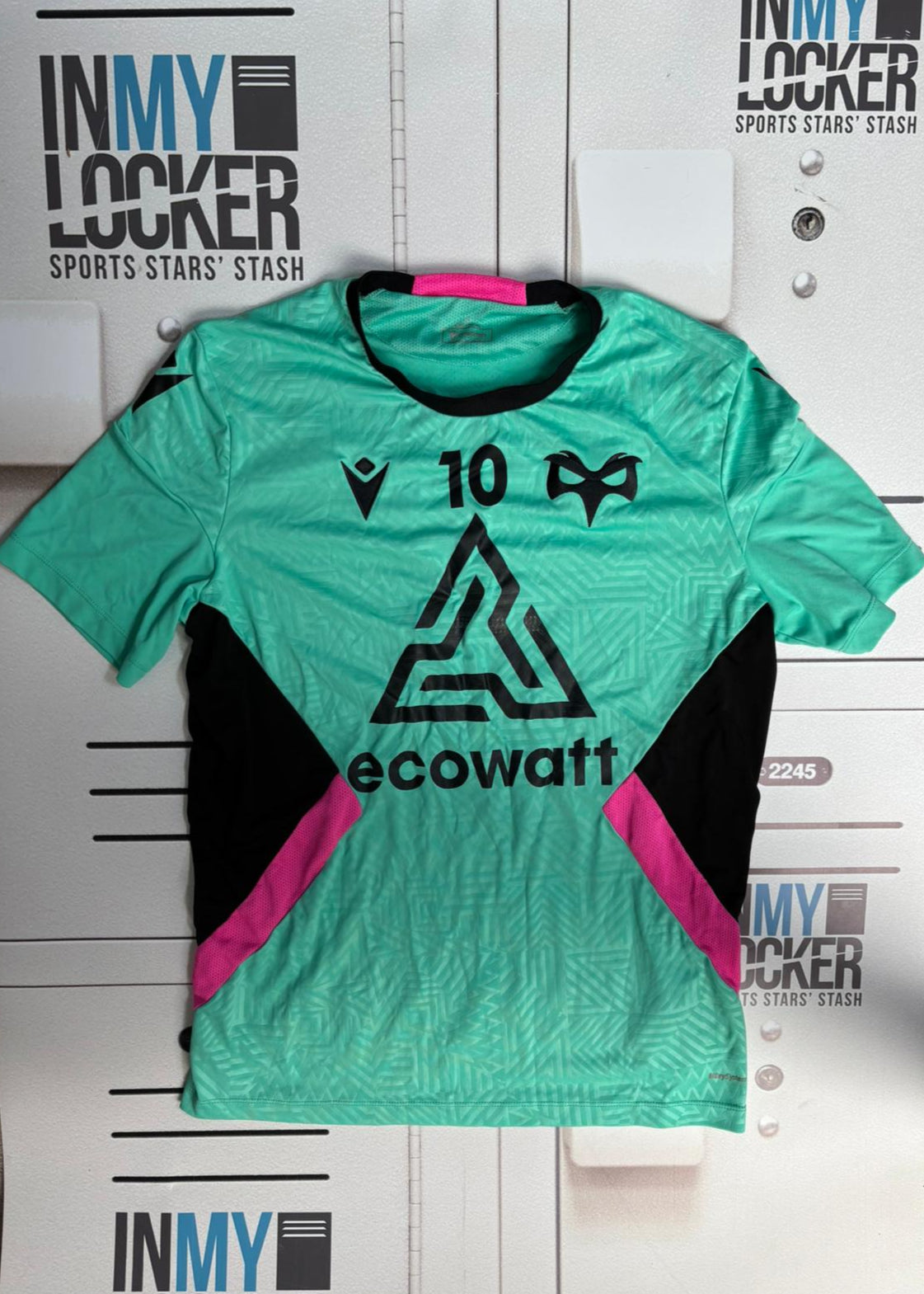 Ospreys Rugby - Club Training Shirt No. 10 [Mint Green]