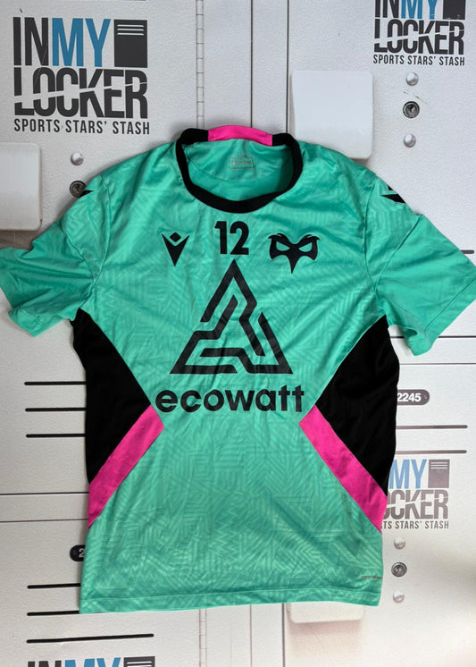 Ospreys Rugby - Club Training Shirt No. 12 [Mint Green]