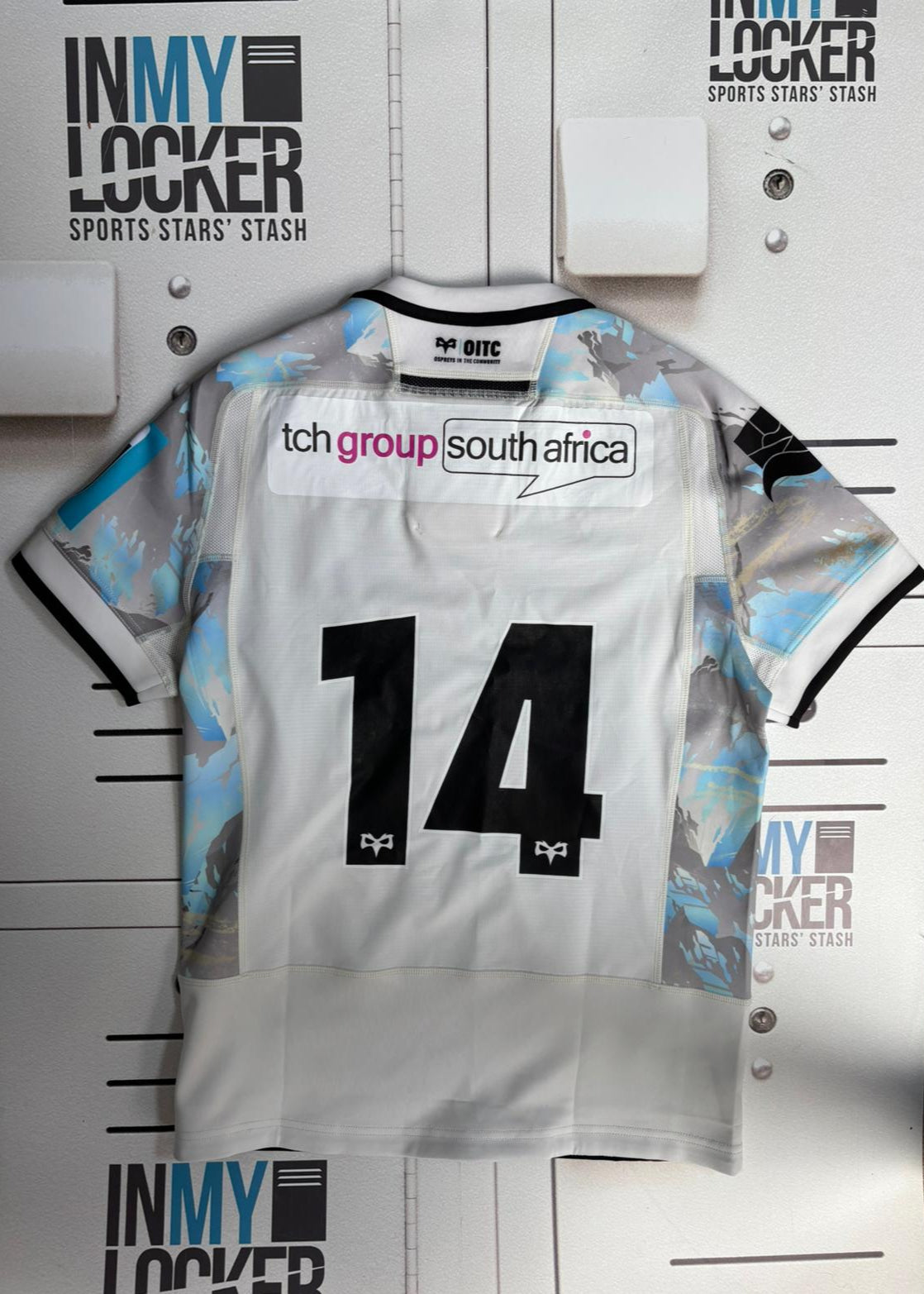 Ospreys Rugby - Club URC Match Shirt [Mountain Camo]