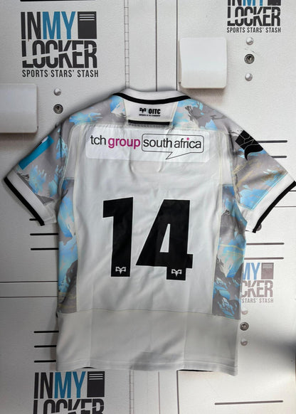 Ospreys Rugby - Club URC Match Shirt [Mountain Camo]