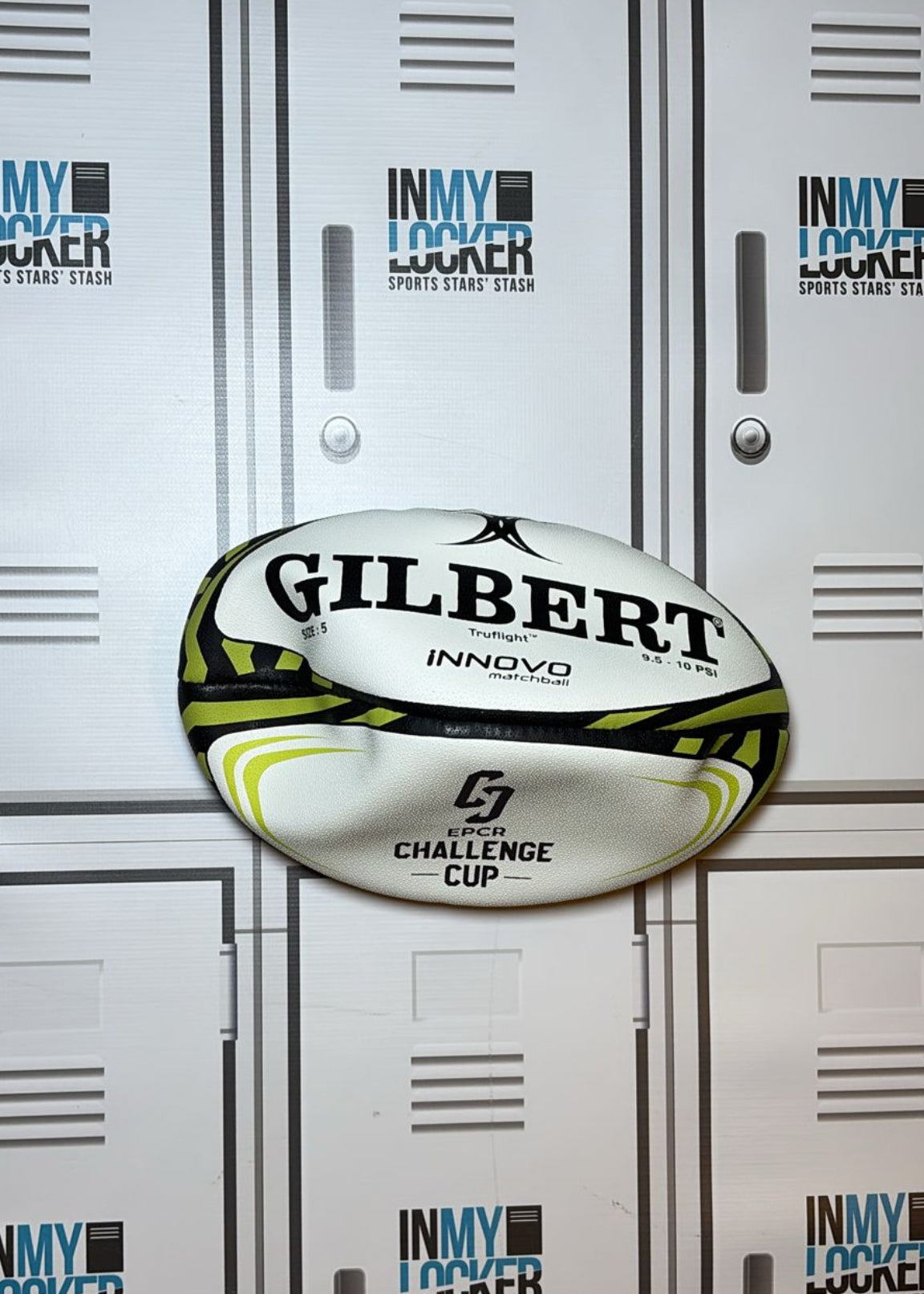 Ospreys Rugby - EPCR Challenge Cup Rugby Ball [White and Black]