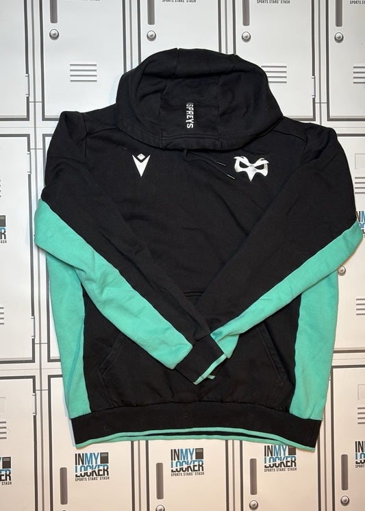 Ospreys Rugby - Macron Club Casual Hoodie [Black]