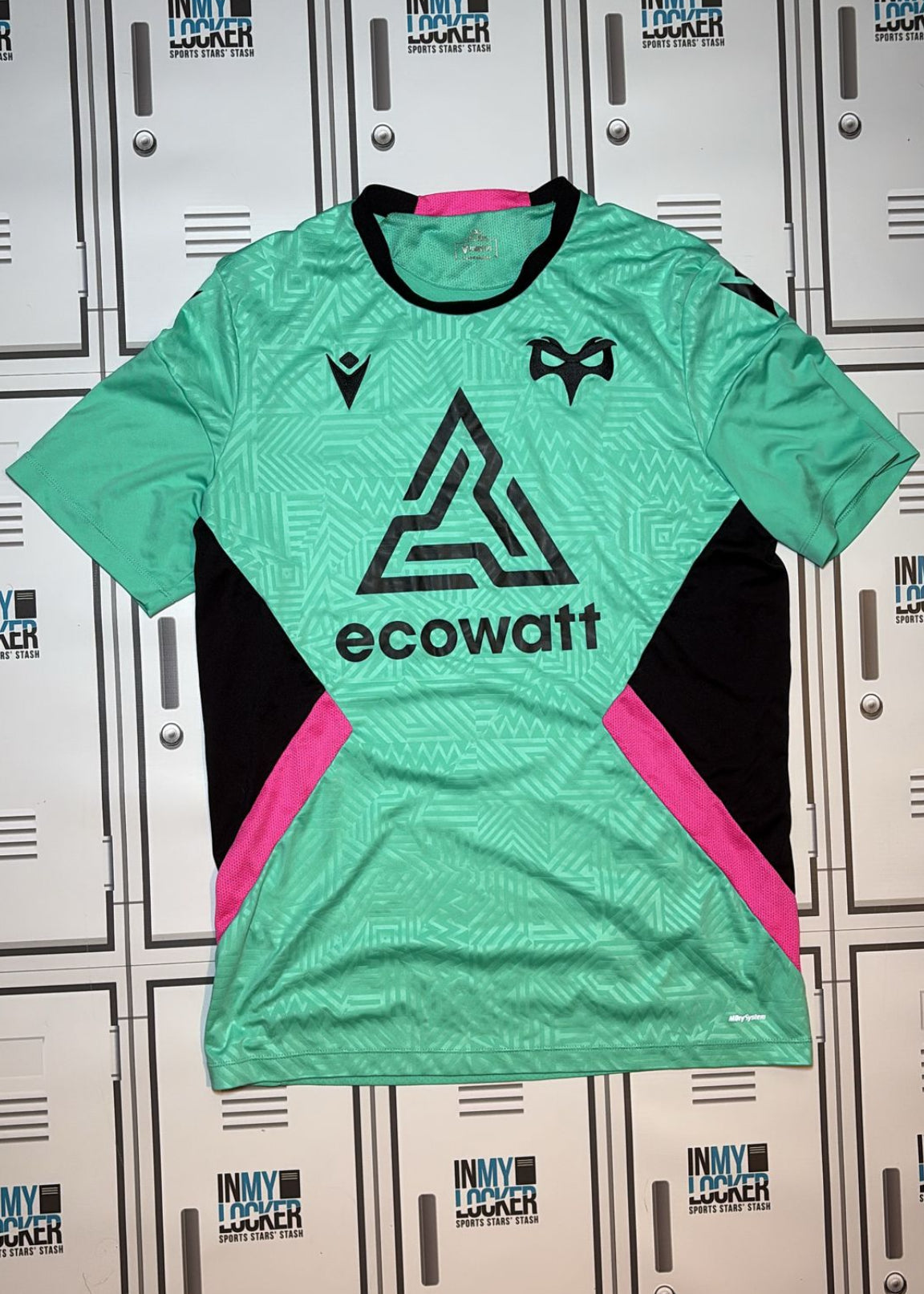 Ospreys Rugby - Macron Club Training Shirt [Mint Green]