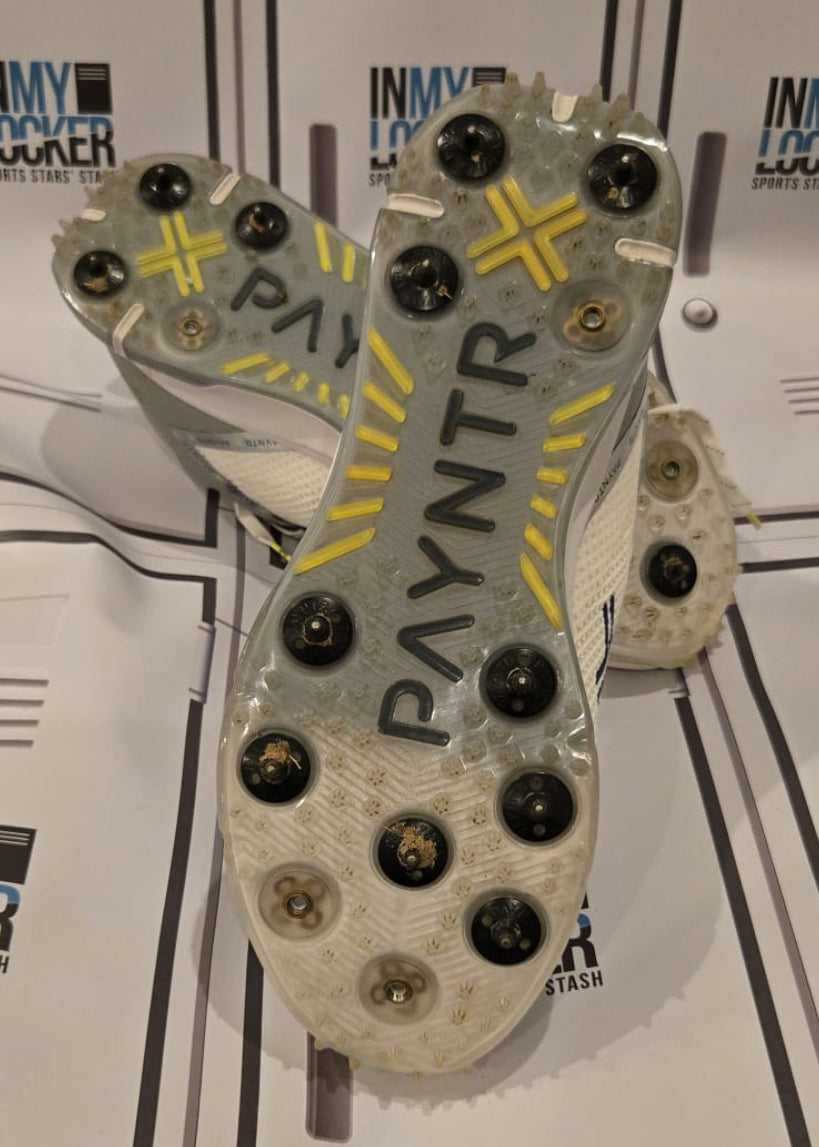 Payntr Somerset Player Worn Pro-X All Rounder Cricket Shoes [White]