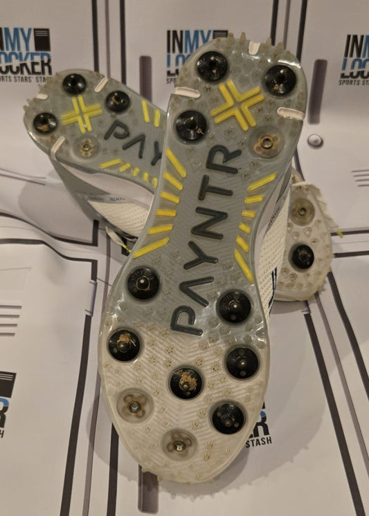 Payntr Somerset Player Worn Pro-X All Rounder Cricket Shoes [White]