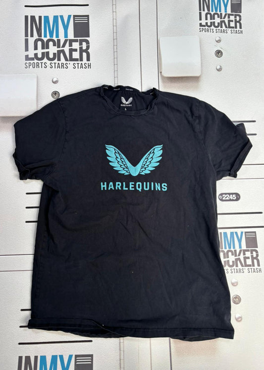 Ross Chisholm - Castore Harlequins Casual T-Shirt [Black]