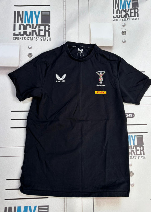 Ross Chisholm - Harlequins Rugby Casual T-Shirt [Black]