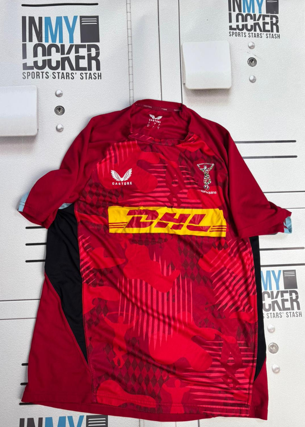 Ross Chisholm - Harlequins Rugby Gym T-shirt [Red]