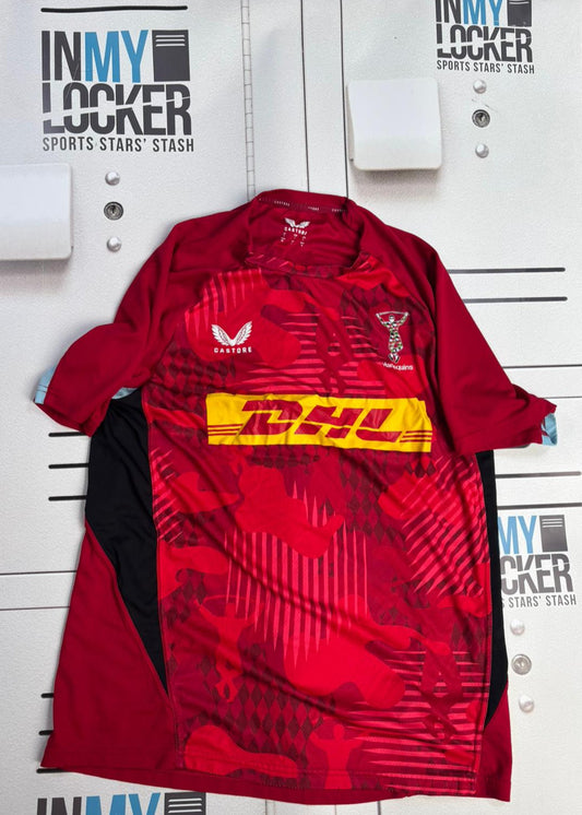 Ross Chisholm - Harlequins Rugby Gym T-shirt [Red]