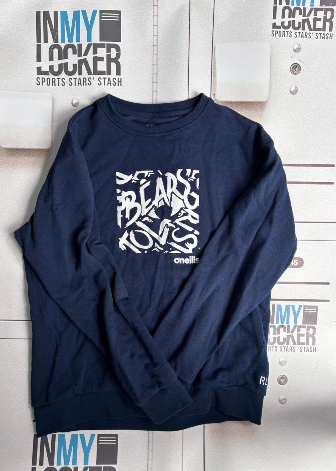 Rich Lane - Bristol Bears Initialled Name Pattern Casual Jumper [Navy]
