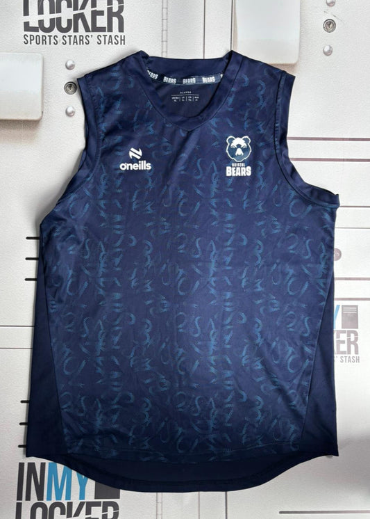 Rich Lane - Bristol Bears Name Pattern Gym Vest [Navy]