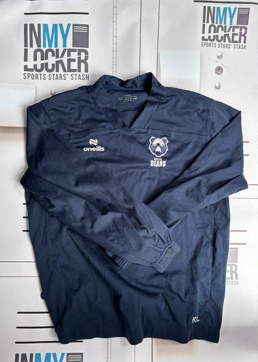 Rich Lane - Bristol Bears Initialled Waterproof Training Top [Navy]