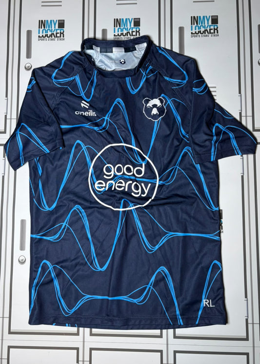 Rich Lane - Bristol Bears O’Neills Training Shirt Initialled RL [Navy and Blue]