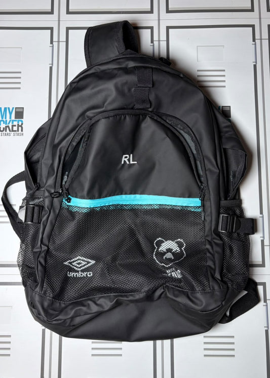 Rich Lane - Bristol Bears Umbro Backpack Initialled RL [Black]