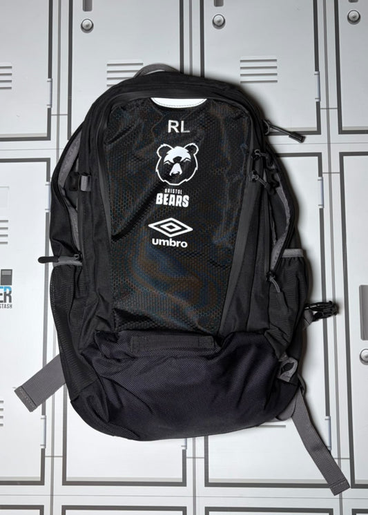 Rich Lane - Bristol Bears Umbro Rucksack Initialled RL [Black]