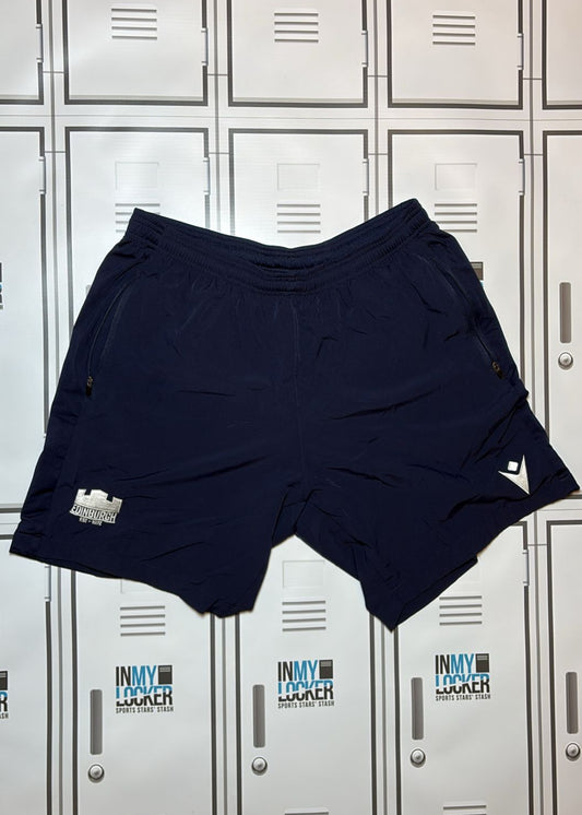 Robin Hislop - Edinburgh Rugby Gym Shorts Initialled RH [Navy]