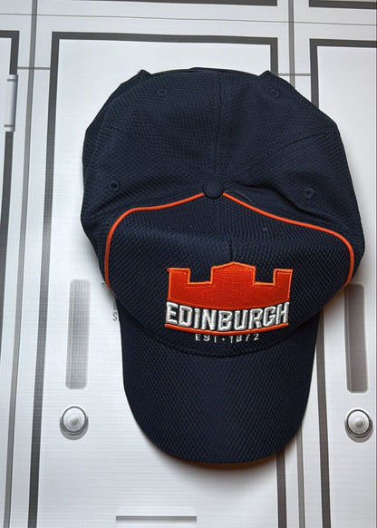Robin Hislop - Edinburgh Rugby Macron Baseball Cap Initialled RH [Navy]