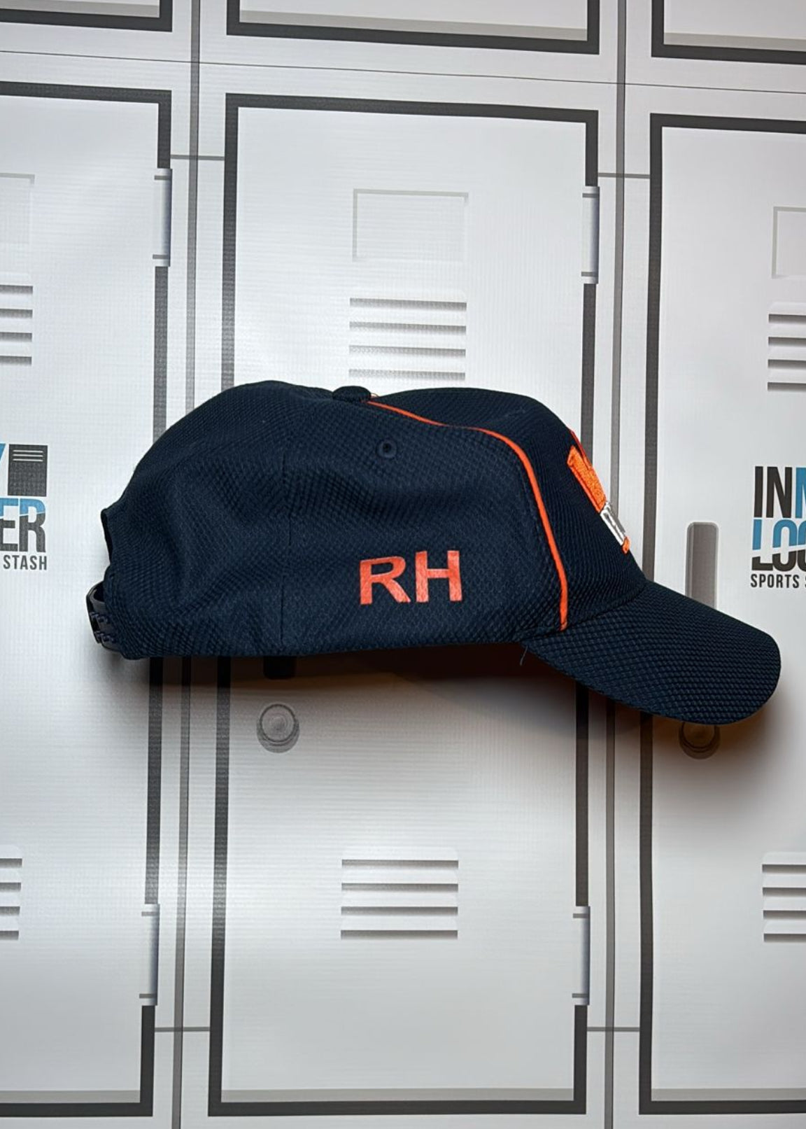 Robin Hislop - Edinburgh Rugby Macron Baseball Cap Initialled RH [Navy]