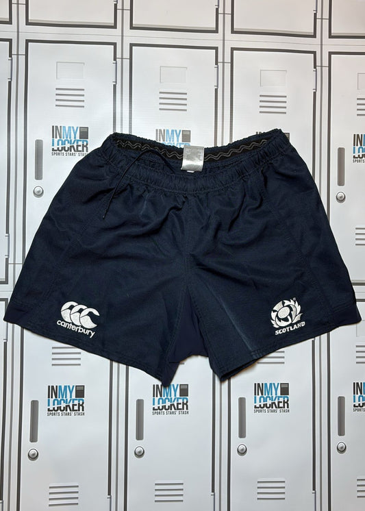 Robin Hislop - Scotland Rugby Canterbury Training Shorts [Navy]