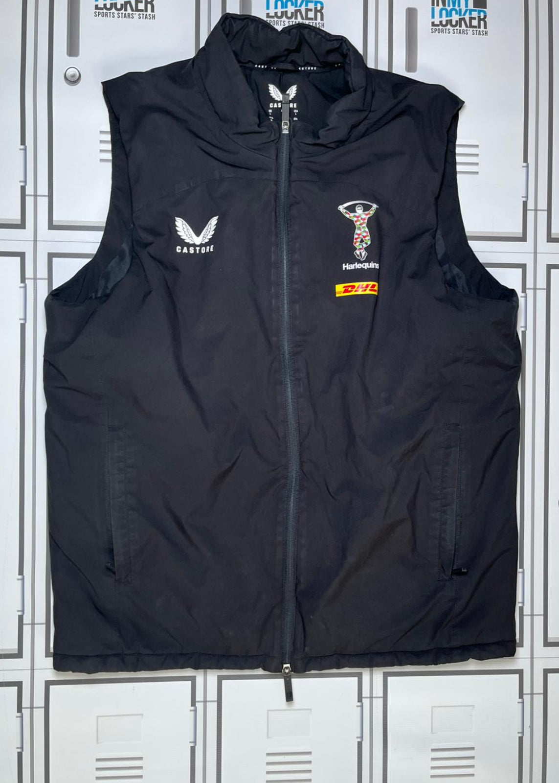 Ross Chisholm - Castore Harlequins Gillet [Black]