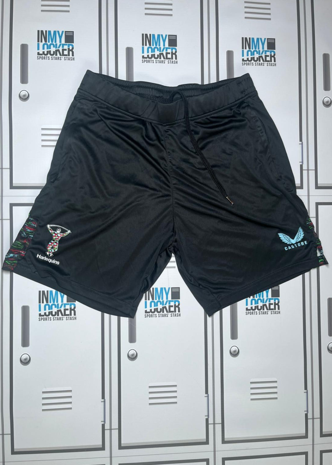 Ross Chisholm - Castore Harlequins Gym Shorts [Black]