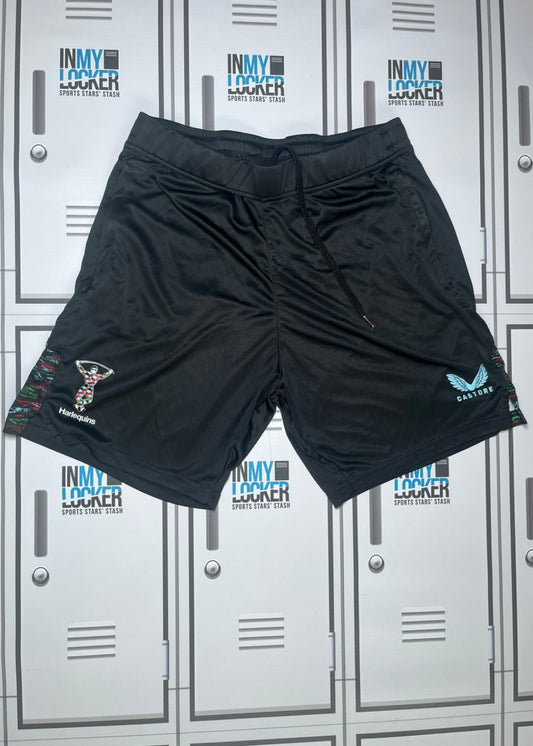 Ross Chisholm - Castore Harlequins Gym Shorts [Black]