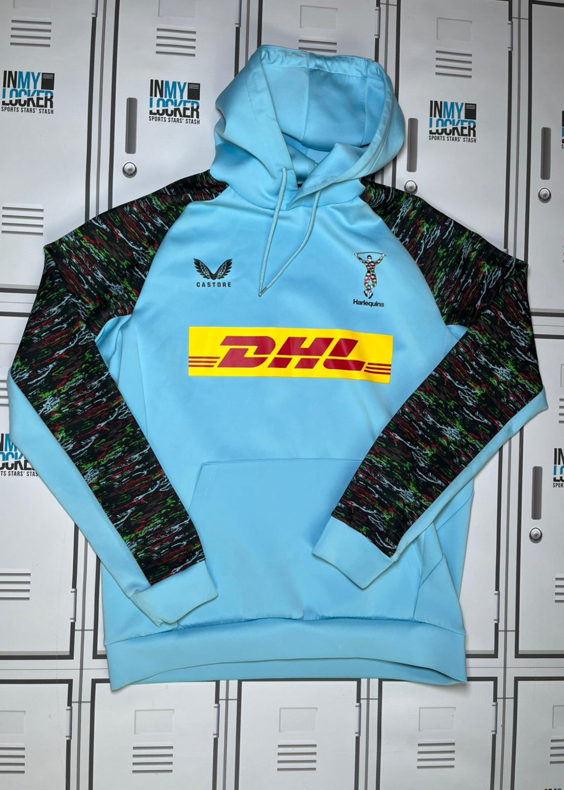Ross Chisholm - Castore Harlequins Leisure Hoodie [Light Blue]