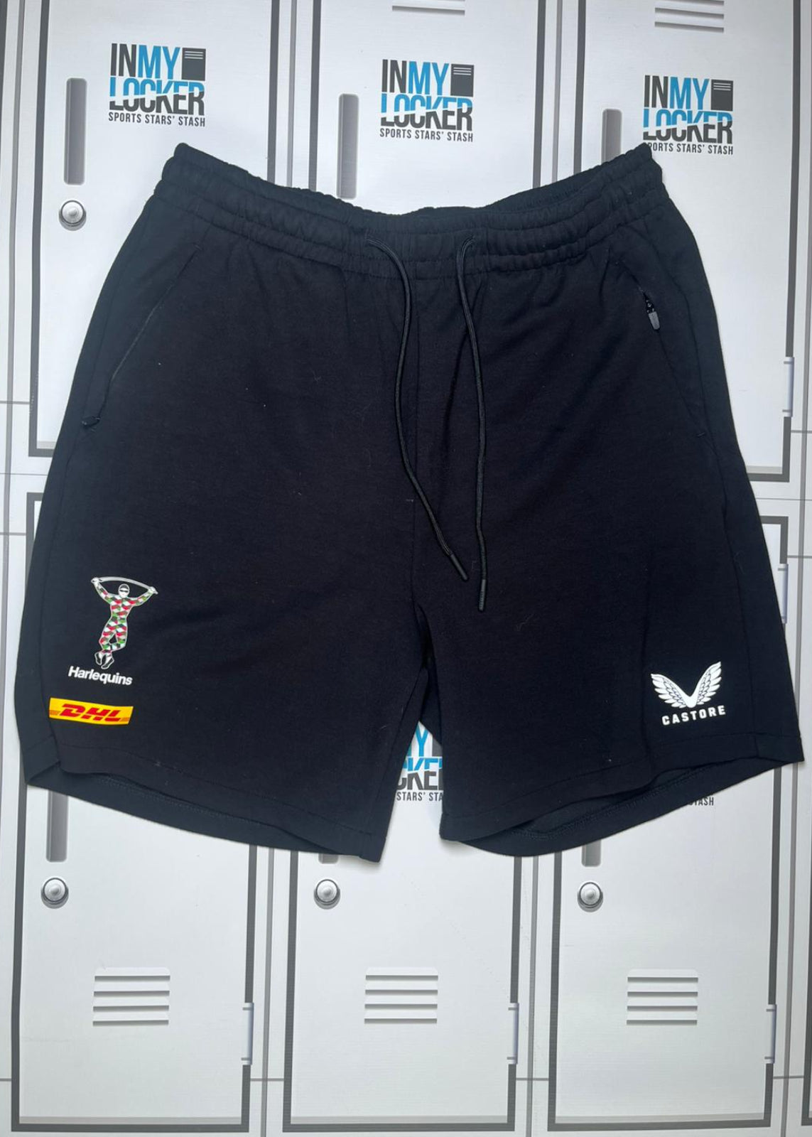 Ross Chisholm - Castore Harlequins Leisure Shorts [Black]