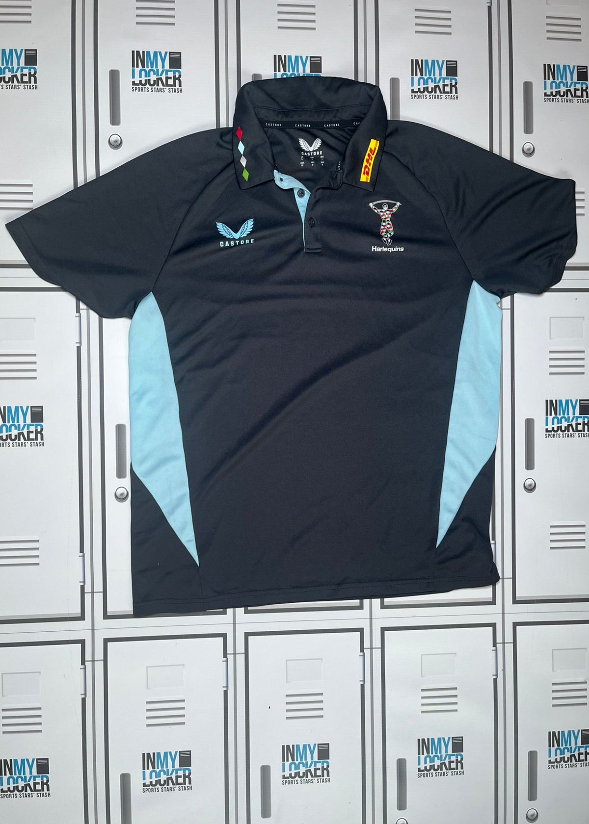 Ross Chisholm - Castore Harlequins Technical Polo Shirt [Grey]