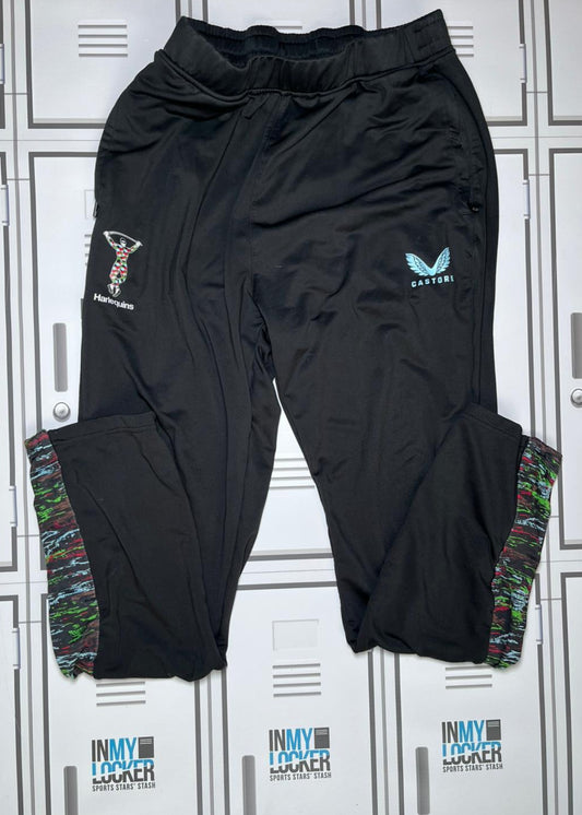 Ross Chisholm - Castore Harlequins Training Bottoms [Black]