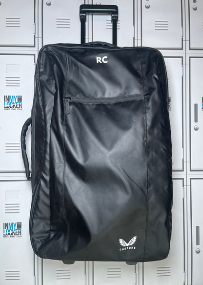 Ross Chisholm - Castore Medium Wheeled Holdall Initialled RC [Black]