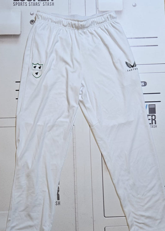 Worcestershire County Cricket Club Castore Cricket Trousers [White]