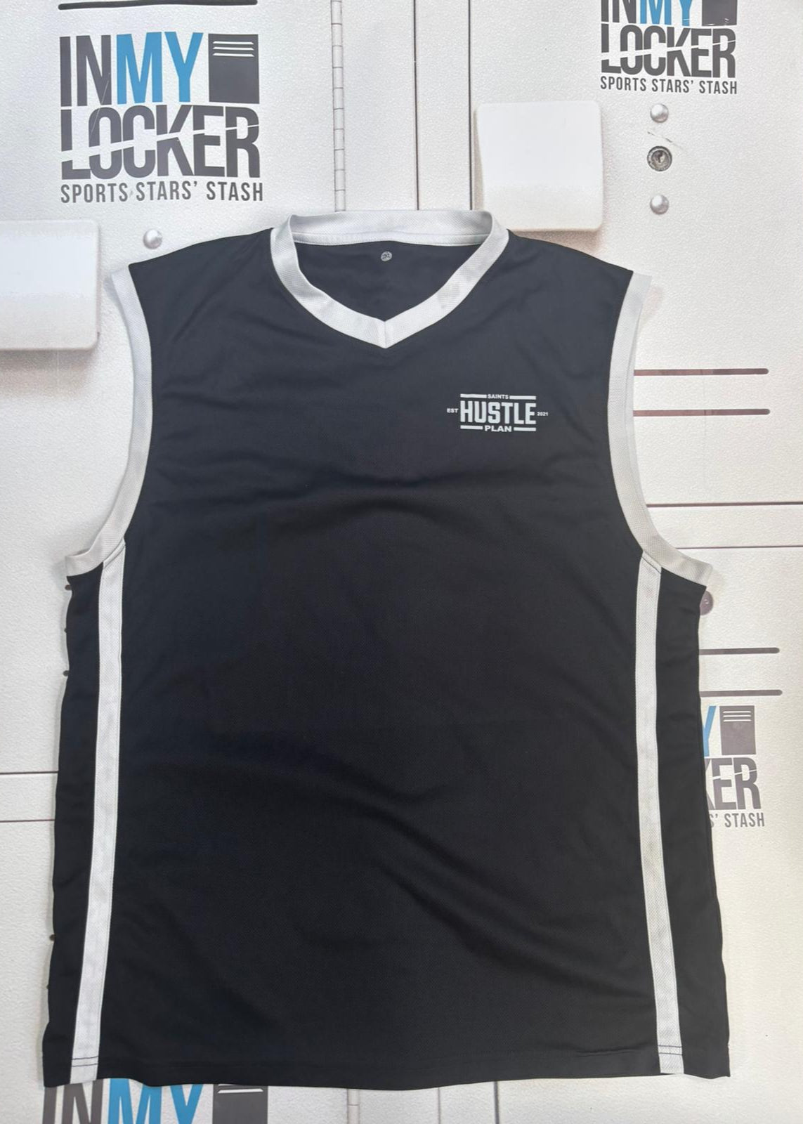Alex Coles - Northampton Saints 'Hustle' Gym Vest [Black]