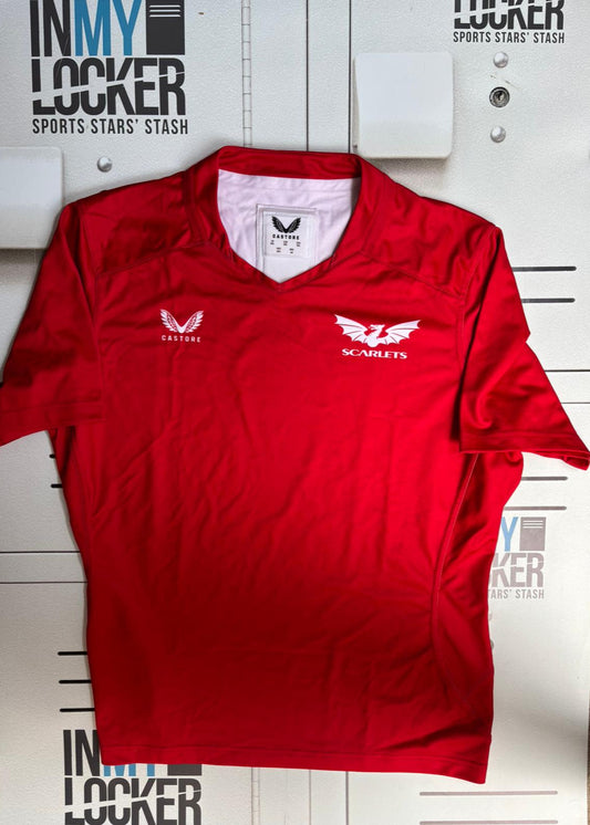 Henry Thomas - Scarlets Rugby Training Top [Red]