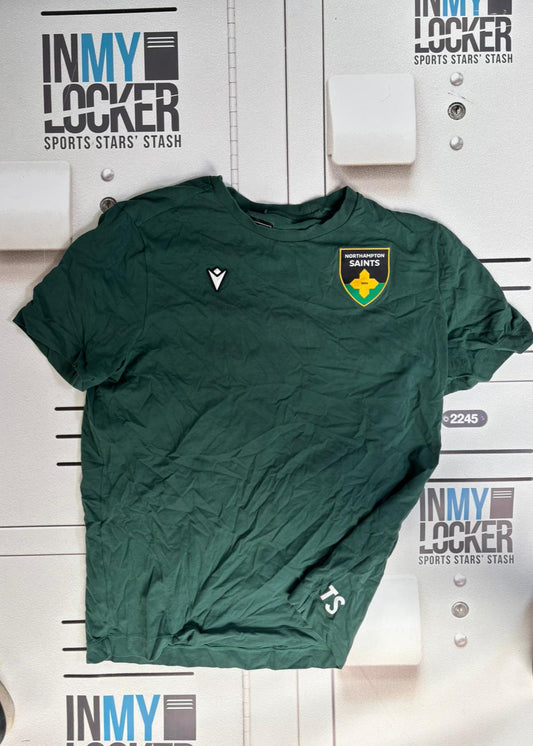 Tom Seabrook - Northampton Saints Initialled Leisure Shirt [Green]