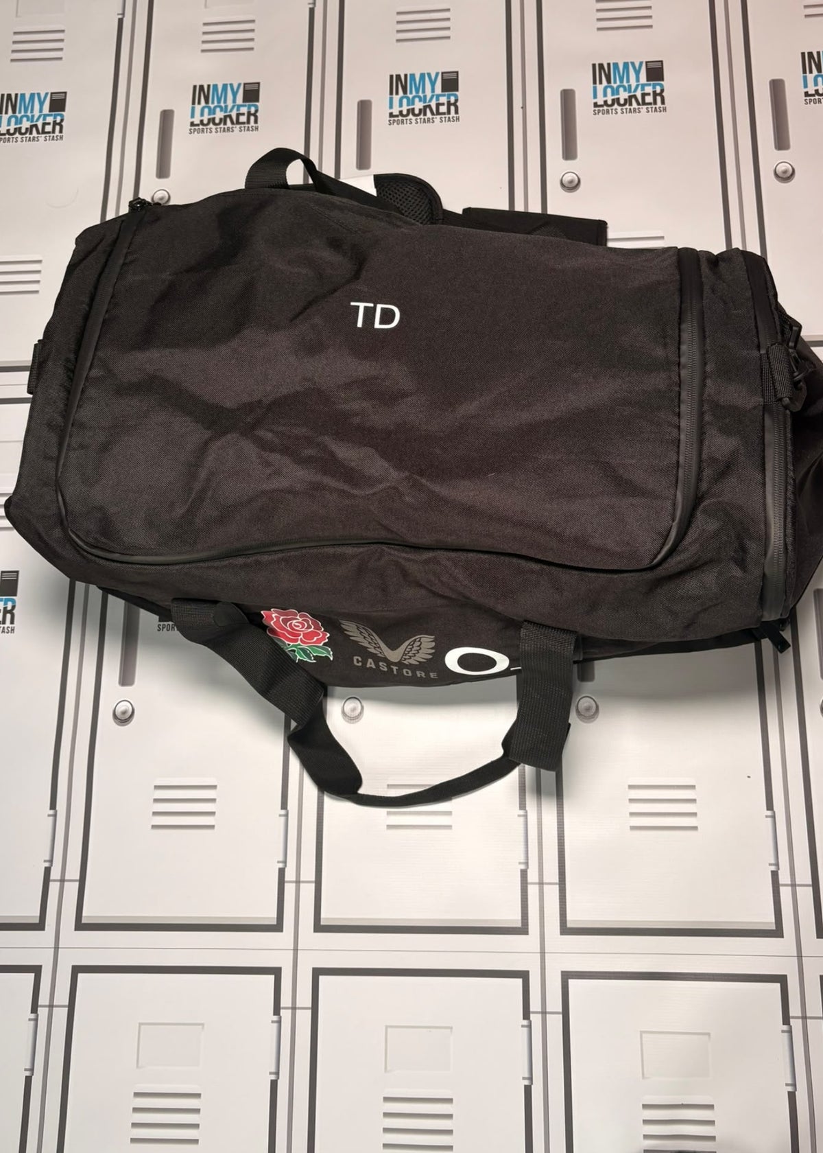 Theo Dan - England Rugby Castore Holdall Initialled TD [Black]