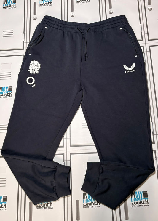 Theo Dan - England Rugby Castore Jogger Bottoms [Navy]